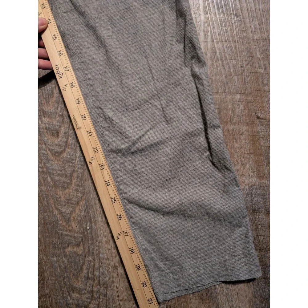 Prana Vaha Hemp Blend Men Medium Elastic Waist Drawstring Pants Gray Breathable - Picture 5 of 11